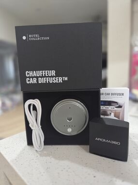 Hotel Collection Chauffeur Car Diffuser And Fragrance Pod - Silver
